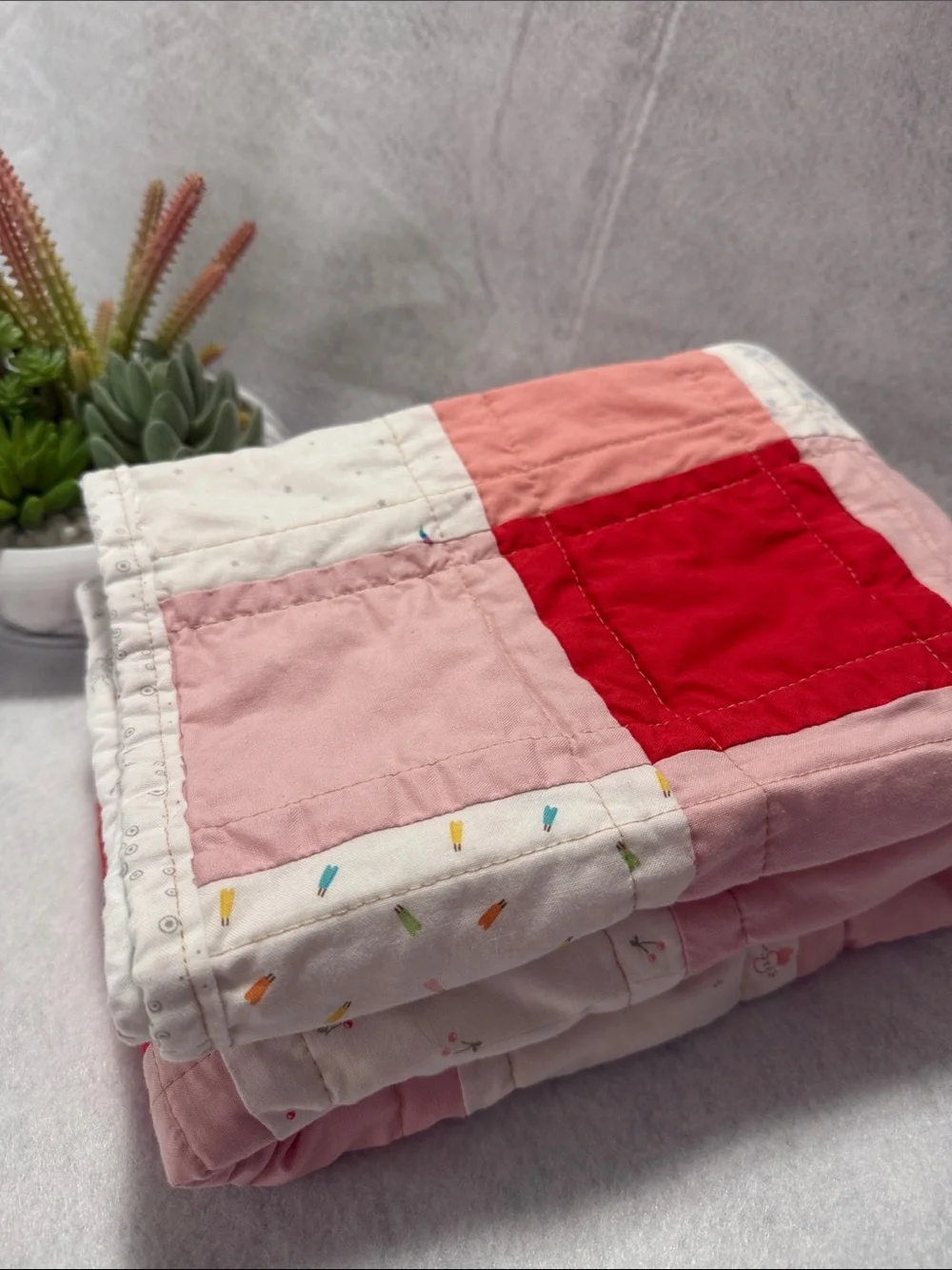 Beequilted soft patchwork